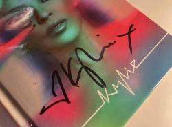 KYLIE MINOGUE İMZALI TENSION DELUXE EDITION MEDIABOOK 2023 CD