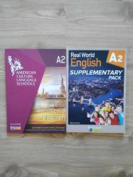 AMERİCAN CULTURE LANGUAGE SCHOOLS REAL WORLD ENGLİSH A2 COMBİNED STUDENT'S BOOK & WORKBOOK A2 + SUPPLEMENTARY PACK A2