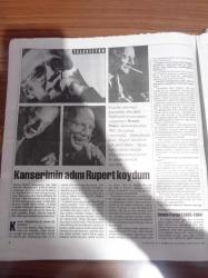 Cumhuriyet Dergi Gazetesi - 26 Haziran 1994 - Sayı 431 - Türklerin En Almanı Almanların En Türkü Cornelius Bischoff - Yaşar Kemal - Özel Bir Orkestra Thea King -Yüzyılık Apartmanda Yaşam - Çılgın Kentten Sayılar - Sulh Ceza - Ağır Ceza - Babiali'nin Seyyar Kuaförü - Burhan Felek - Erol Simavi -  5 Kıtada Koşan Özürlü Atlet Yavuz Şap -