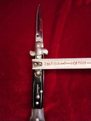 ÇAKI OTOMATİK AÇILIP ELLE KAPANABİLEN GÖVDESİ SERT METERYAL ÇELİK ÇAKI(HİÇ KULLANILMAMIŞ) 862