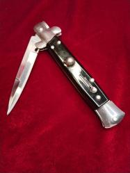 ÇAKI OTOMATİK AÇILIP ELLE KAPANABİLEN GÖVDESİ SERT METERYAL ÇELİK ÇAKI(HİÇ KULLANILMAMIŞ) 862