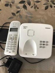 TELESEKRETERLİ SIEMENS GIGASET   TELSİZ TELEFON