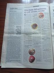 Cumhuriyet Bilim Teknik Gazetesi - 25 Mayıs 2002 - Sayı 792 - Zulüm Nefret ve İnsan Ruhu - Hiperaktif Çocukların Sorunları Ön Beyinde Gizli - Orta Kulak İltihaplarında En Çok Sorulan Sorular - Doğu Anadolu Bölgesi Deprem Projesi - Paranın İkiye Böldüğü Dünya Kimler Hayatta Kalmayı Hak Ediyor - İngilizce Kompleksimiz - Bilimsel Makalede Kalite