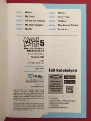 More More 5 English & Turkisch Dictionary - Esra Kayışoğlu - Kurmay Kitap (İngilizce ve Türkçe Sözlük)