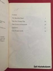 Three Adventures of Sherlock Holmes - Sir Arthur Conan Doyle - Longman (Sherlock Holmes'un Üç Macerası) İngilizce Kitap