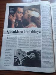 Cumhuriyet Dergi Gazetesi - 21 Mayıs 2000 - Sayı 739 - Timur Selçuk - Rahmi Saltuk Fotoğrafı - Mor Çatı - Komple Muamele - Mehtap Kandemir- Amerikan Solu Lumia Abu Jamal-  Nazım Hikmet - Danny De Vito- Tim Burton- Abdullah Gül - Emek İş Sendikası Genel Başkanı Muzaffer Ünlü Genelevlerden Elini Çekecek - Matild Manukyan
