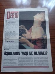 Cumhuriyet Dergi Gazetesi - 12 Aralık 1999- Sayı 716 - Türkan Şoray - Kurtuluş Rum İlkokulu Müdürü Adamandiya İstekli - Aşıkların Yaşı Ne Olmalı - Bertolt Brecht - Beşik Saklanacak - Harrison Ford - Michael Douglas - Audrey Hepburn- Orhan Pamuk- Edebiyat Mı Kaç Doz - On Vaftiz Bir Düğün - Tatavla