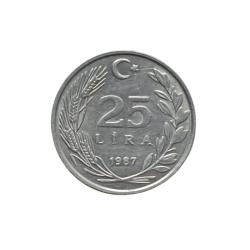 1987 Yılı 25 Lira