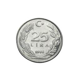 1986 Yılı 25 Lira