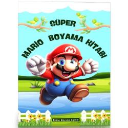Süper Mario Boyama Kitabı