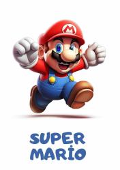 Süper Mario Boyama Kitabı