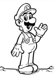 Süper Mario Boyama Kitabı