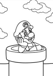 Süper Mario Boyama Kitabı