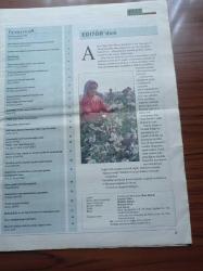 Cumhuriyet Tarım Hayvancılık Gazetesi - 12 Temmuz 2005 - Sayı 11 -  PANKOBiRLİK Avrupa Pancar Üreticileri Konfederasyonu Üyesi - Meyvede Görülen Akdeniz Sineği Sebzeyi Vurdu -Çukurova Yine Öncü Olmak İçin Yerinde Tarım Politikaları Bekliyor - Tarımın Yabancıların Eline Geçme Tehlikesi Kapıda - Tunceli'de Tarıma Elverişli Alan Kullanılamıyor - Fındık Borsası Kurulsun- Tarım Yabancıların Eline Geçecek