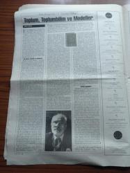Cumhuriyet Kitap Gazetesi - 3 Aralık 1998 - Sayı 459  - Şafak Türküsü'nden Sevgili Yoldaş  Kurbağalar'a Nevzat Çelik Fotoğrafı - Fethi Naci Yevgeni Zamyatin'in  Biz'ini Eleştiriyor - Sinema Tarih Buluşması Bir Katalogla Da Okura Ulaşıyor - Ragıp Duran Saray Kitaplığı'nda Gazeteciliğe Bakıyor - Server Tanilli