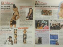 Kumsal Magazin Dergisi - 14 Nisan 2007 - Simge Tertemiz - Beyazıt Öztürk - Gamze Özçelik - Ebru Gündeş - Özcan Deniz - Ceyda Düvenci - Tan Sağtürk - Güzide Duran - Bergüzar Korel - Nida Ünsal - Bülent Ersoy - Cem Yılmaz - Şenay Akay - Hande Subaşı - Mehmet Aslan - Hülya Avşar - Mehmet Ali Erbil - Alişan - Anna Babkova - Lerzan Mutlu - Helin Avşar - Fatoş Seğmen - Eyşan Özhim - Tamer Karadağlı - Deniz Seki - Hüsnü Şenlendirici - Doğa Bekleriz - Hilal Cebeci - Aysu Baceoğlu - Ceylan Saner - Nükhet Duru - Buket Taşdelen - Seray Sever - Sinem Kobal - Fatih Aksoy - Ezo Sunal - Mahsun Kırmızıgül - Serdar Ortaç - Semra İnanç - Aslı Üstünkaya - Merve Malkoç - Pınar Yiğit - Serdar Bilgili - Güler Yiğit - Derin Mermerci - Tuba Ünsal - Feryal Gülman - Esin Maraşlıoğlu - Gülşen - Şebnem Dönmez - Ayşe Hatun Önal - Nefise Karatay - Demet Akalın - Didem Erol - Elif Ece Uzun - Haberleri ve fotoğrafları - Tam takım dergi-