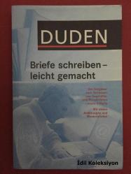 Briefe schreiben leicht gemacht - Duden Verlag - (Mektup yazmak artık çok kolay) Almanca Kitap