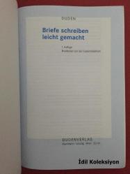 Briefe schreiben leicht gemacht - Duden Verlag - (Mektup yazmak artık çok kolay) Almanca Kitap