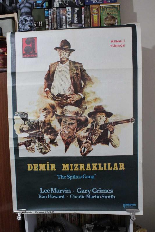 Demir Mızraklılar (The Spikes Gang 1974) filmi afişi - Lee Marvin - Efemera  - kitantik