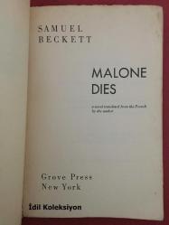 Malone Dies - Samuel Beckett - Grove Press - İngilizce Kitap (Malone Öldü)