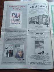 Cumhuriyet Kitap Gazetesi - 25 Mart 2004 - Sema Selin Güler Kazmacı İle Arızalı Erkekleri Konuştu -Tuncay Özkan -Sabih Kanadoğlu -J. G Ballard - Edebi Bir Teröristten Kokain Geceleri - Adnan Binyazar - Denemenin Ayna'sında Bir Yazar - Avangard Kuramı - Kusma Kulübü