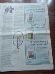 Cumhuriyet Kitap Gazetesi - 25 Mart 2004 - Sema Selin Güler Kazmacı İle Arızalı Erkekleri Konuştu -Tuncay Özkan -Sabih Kanadoğlu -J. G Ballard - Edebi Bir Teröristten Kokain Geceleri - Adnan Binyazar - Denemenin Ayna'sında Bir Yazar - Avangard Kuramı - Kusma Kulübü