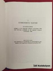 KYRKOHANDBOK - för den evangelisk lutherska kyrkan ı finland - (KİLİSE EL KİTABI - Finlandiya'daki Evanjelik Lüteriyen Kilisesi için) - Församlingsförbundeets Förlags - İsveççe Kitap