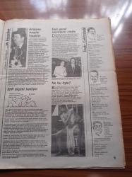 Cumhuriyet Dergi Gazetesi - 8 Şubat 1987 - Sayı 51 - Dört Mevsim Ürgüp - Yaz Bekarı ve Bazıları Sıcak Sever Filmlerinin Yıldızı Marilyn Monroe - Haftanın Konuğu Bedreddin Dalan Ve Reha Öz - Erdal Atabek - Park Avenue'deki Mucizeler - Perihan Savaş - Müşfik Kenter Savunma'da - Taner Barlas Mim Tiyatrosu - Burt Reynolds - Haftanın Fotoromanı - Turgut Özal