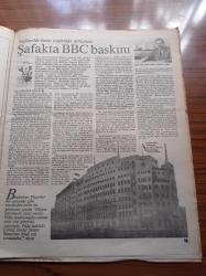 Cumhuriyet Dergi Gazetesi - 8 Şubat 1987 - Sayı 51 - Dört Mevsim Ürgüp - Yaz Bekarı ve Bazıları Sıcak Sever Filmlerinin Yıldızı Marilyn Monroe - Haftanın Konuğu Bedreddin Dalan Ve Reha Öz - Erdal Atabek - Park Avenue'deki Mucizeler - Perihan Savaş - Müşfik Kenter Savunma'da - Taner Barlas Mim Tiyatrosu - Burt Reynolds - Haftanın Fotoromanı - Turgut Özal