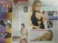 Galaxy Magazin Dergisi - 2001 - Sayı:18 - Tuğba Özay - Vatan Şaşmaz - Günay İbicioğlu - Melike Öcalan - Salih Keçici - İlker Mengi - Ebru Güzel - Aşkın Nur Yengi - Sevda Demirel - Mustafa Altıoklar -  - Hakan Taşıyan - Athena - Elif Kramer - Fergan Mirkelam - Merve İldeniz - Aylin Arasıl - Selami Öztürk - Arzu Yanardağ - Güzide Yılmaz - Deniz Akkaya - Neslihan Toki - Semra Özal - Esra Özmen - Hülya Avşar - Kaya Çilingiroğlu - Ebru Şallı - Harun Tan - Serap Sapaz - Ferdi Özbeğen - Bilgen Ülgen - Muhteşem Candan - İbrahim Tatlıses - Didem Taslan - Jessica Campell - Sibel Can - Uğur Güneri - Seren Serengil - Teoman - Erol Eğin - Dansöz Asena - Haberleri ve fotoğrafları - Tam takım dergi-