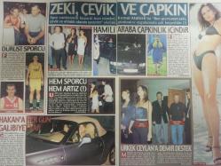 Star Life Magazin Dergisi - 12 Eylül 1999 - Dilek Onat - Arzu Yanardağ - Mustafa Altıoklar - Gökhan İleri - Selin Toktay - Eda Modoğlu - Sergen Yalçın - Sibel Ceylan - Bahattin Demir - Şebnem Arda - Feraye Tanyolaç - Ziya Kürküt - Ece Uslu - Engin Ardıç - Bilkan Yetkin - Ceyda Düvenci - Kaan Girgin - Oktay Kaynarca - Emrah - Uğur Yücel - Mehmet Ali Erbil - Serdar Ortaç - Hilal Aslangiray - Özlem Yıldız - Metin Şentürk - Sertab Erener - Seda Sayan - Mustafa Sandal - Songül Çavuşoğlu - Sertab Erener - Derin Mermerci - Yasemin Kozanoğlu - İlknur Soydaş - Okan Bayülgen - Uğur Kozanoğlu - Ebru Güzel - Sevda Demircan - Kaan Tüzün - Neslihan Yavuzcan - Eda Ataş - İç sayfalarında kopukluk vardır. Haberleri ve fotoğrafları - Tam takım dergi-