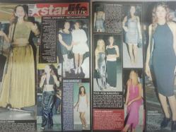 Star Life Magazin Dergisi - 12 Eylül 1999 - Dilek Onat - Arzu Yanardağ - Mustafa Altıoklar - Gökhan İleri - Selin Toktay - Eda Modoğlu - Sergen Yalçın - Sibel Ceylan - Bahattin Demir - Şebnem Arda - Feraye Tanyolaç - Ziya Kürküt - Ece Uslu - Engin Ardıç - Bilkan Yetkin - Ceyda Düvenci - Kaan Girgin - Oktay Kaynarca - Emrah - Uğur Yücel - Mehmet Ali Erbil - Serdar Ortaç - Hilal Aslangiray - Özlem Yıldız - Metin Şentürk - Sertab Erener - Seda Sayan - Mustafa Sandal - Songül Çavuşoğlu - Sertab Erener - Derin Mermerci - Yasemin Kozanoğlu - İlknur Soydaş - Okan Bayülgen - Uğur Kozanoğlu - Ebru Güzel - Sevda Demircan - Kaan Tüzün - Neslihan Yavuzcan - Eda Ataş - İç sayfalarında kopukluk vardır. Haberleri ve fotoğrafları - Tam takım dergi-