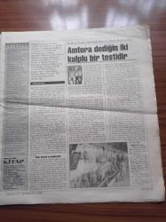 Cumhuriyet Kitap Gazetesi - 12 Ekim 1995 - Sayı 295 - Şükrü Argın'dan Doğan Özlem'in Felsefi Ve Doğa Bilimleri - Bir Direnişin Romanı Dağlardan Sorun Beni - Necati Cumalı - Toktamış Ateş -Edward Said Fotoğrafı - Çağımızın Tanığı Bir Entellektüel- - Sürgün Marjinal Yabancı - Felsefe Ve Doğa Bilimleri - Aydın Doğan - Toplu Şiirler