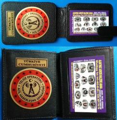 2AD TELSIZ OPERATÖRÜ-AMATÖR TELSIZCI ROZETLI CÜZDANI SATINAL-SADECE ÇAĞRI KODU BULUNAN-TELSIZ OPERATÖRÜ SATIN ALABILIR-SIVILE SATILMAZ