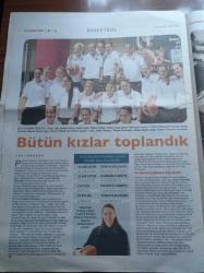 Cumhuriyet Spor Gazetesi - 1 Temmuz 2008 -  Formula 1'e Kiloluk Bayan Pilot Danica Patrick - İşte Potanın Perileri - Yasemin Horasan - Euro 200'in Enleri - Dede Luis Aragones Fenerbahçe'ye Kupayla Geliyor - Euro 2008'de Kulube Boşaldı - Avrupa Bizi Hatırladı - Sabri Sarıoğlu - Gökhan Zan - Emre Aşık- Oğuz Çetin - Fatih Terim