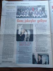 Cumhuriyet Spor Gazetesi - 6 Kasım 2007 - Türk Telekom'un  Başarılı Antrenörü Ercüment Sunter - Eda Erdem - Naz Aydemir - Filede Ulusal Umut - Futbolumuzun Umudu Çocuklar - Genç Jokeyler Piste Çıkıyor - Thierry Henry - David Beckham - Marco Aurelio