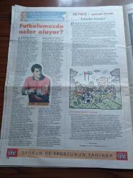 Cumhuriyet Spor Gazetesi - 6 Kasım 2007 - Türk Telekom'un  Başarılı Antrenörü Ercüment Sunter - Eda Erdem - Naz Aydemir - Filede Ulusal Umut - Futbolumuzun Umudu Çocuklar - Genç Jokeyler Piste Çıkıyor - Thierry Henry - David Beckham - Marco Aurelio