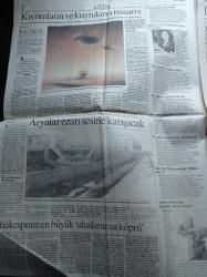 Cumhuriyet 2 Gazetesi - 4 Ocak 1994 - Mezopotamya'da Artık Deniz Var - Adli Tıpta Kesin Rapor Sıkıntısı - Taşı Eve Dönüştürür Usta Eller - Yedi Sinemada Gösterimi Sürdüren Mavi Sürgün - Aryalar Ezan Sesine Karışacak - Elia Kazan - 1453'ten Bu Yana Ekonomi - Hülya Uğur'un Havası Apolitik - Atilla Arcan - Rüstem Batum Show - Sinemamızın İlk Büyük Denizcilik Filmi Barbaros Hayrettin Paşa