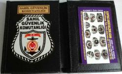 SAHIL GÜVENLİK KOMUTANLIGI ROZETLİ CÜZDANI SATINAL-SADECE ASKERI ADRESE GONDERILIR ve ASKERİ PERSONELE SATILIR-SIVILE SATILMAZ-SIVIL ADRESE GONDERILMEZ.
