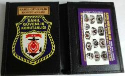 SAHIL GÜVENLİK KOMUTANLIGI ROZETLİ CÜZDANI SATINAL-SADECE ASKERI ADRESE GONDERILIR ve ASKERİ PERSONELE SATILIR-SIVILE SATILMAZ-SIVIL ADRESE GONDERILMEZ.