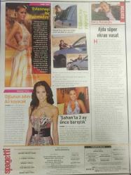 Spagetti Magazin Dergisi - 11 Ağustos 2007 - Yasemin Balık - Çağla Şikel - Didem Erol - Zeynep Tokuş - Doğa Rutkay - Şebnem Sürücü - Cem Davran - İclal Aydın - Hakan Yılmaz - Hamdi Alkan - Simge Tertemiz - Esra Akkaya - Demet Akalın - Seren Serengil - Bülent Ersoy - Funda Arar - Kıraç - Tuba Ünsal - Gülşen - Al Pacino - Gucci - Hande Yener - Helin Avşar - Kadir Doğulu - Didem Erol - Cenk Eren - Nükhet Duru - Hülya Avşar - Haberleri ve fotoğrafları - Tam takım dergi-