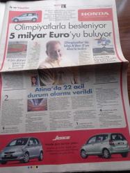 Hürriyet İnsan Kaynakları Gazetesi - 17 Temmuz 2005 - Aras Holding Patronu Celal Aras 40 Köpek Besliyor Kaçırdığı Filmlerin Peşinden Gidiyor - Holding Üniversitesilerinde İş Garanti - Ofiste Çılgın Toplantı Zamanı - Amerikan Sporu Beyzbol - Sabancı Üniversitesi - Bilişim Teknolojileri Şirketi Atış Origin