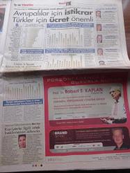 Hürriyet İnsan Kaynakları Gazetesi - 16 Ekim 2005 - Emirates Bölge Müdürü Bahar Ahmet Birinci - Almanya Kadın Başbakan'a Hazır Ama Kadın CEO'ya Hayir- İyi Patron Kime Denir - Zuhal Daştan Pak Piliç Genel Müdürü - Şen Piliç - Nezih Gencer - Angela Merkel - Suna Balyemez Şef Olmak İstiyor - İhsan Oktay Anar