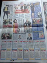 Habertürk Magazin Gazetesi - 9 Ekim 2013 - Umut Eker'den Ayrılan Didem Soydan Can Bonomo İle Beraber - Kadir İnanır'a Kumdan Boykot - Okan Bayülgen - Deniz Berdan - MFÖ'nün Fuat'ından Solo Albüm - Haluk Bilginer - Zerrin Tekindor-Türkan Şoray Kumdan Heykeliyle Poz Verdi - Ece Erken - Altın Portakal Film Festivali