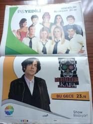 Habertürk Magazin Gazetesi - 9 Ekim 2013 - Umut Eker'den Ayrılan Didem Soydan Can Bonomo İle Beraber - Kadir İnanır'a Kumdan Boykot - Okan Bayülgen - Deniz Berdan - MFÖ'nün Fuat'ından Solo Albüm - Haluk Bilginer - Zerrin Tekindor-Türkan Şoray Kumdan Heykeliyle Poz Verdi - Ece Erken - Altın Portakal Film Festivali