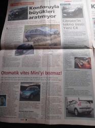 Milliyet Otomobil Gazetesi - 25 Ocak 2005 - Ferrari Oyunu Bozuldu - Monte Carlo'yu Üst Üste Kazanan Fransız Sebastien Loeb - Levent Kırca İle Söyleşi - Küçük Sınıf Dizeller - Kiev SUV Sportage - Gezi Yuvacık - Efsane Caterham El Değiştirdi - Hyundai Başkanı En İyiler Arasında - Corvette Bağımsız Marka Olacak - Opel İnanılmaz Aile'yi Arıyor - Lüks Sınıfta VW Audi Tehdidi Bu Kez Çok Ciddi - Citroen'in Tekno Üssü Yeni C4 - Otomatik Vites Mini'yi Bozmaz -  Getz - Fiat -