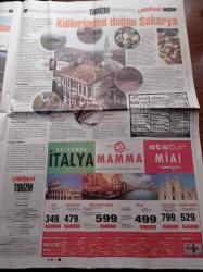 Milliyet Turizm Gazetesi - 15 Kasım 2008 - Rusya'da Üç K Karelya Komi Kalmukya - Çivisiz Kilise - Sadri Alışık - Sakarya'yı Tüm Yönleriyle Keşfedin - Eski Bayramlar İçin Safranbolu - Bayramda Deniz Seki Kaya Artemis'te - Ferhat Göçer - Sibel Can - Serdar Ortaç - Candan Erçetin - Dedeman Şile'de Bayram Keyfi -  Alkoçlar Uludağ'da Tatil Keyfi - Maldivler'de Gece Balıkçısı Olun