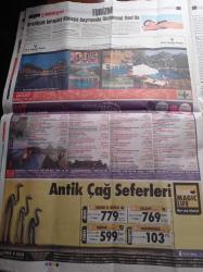 Milliyet Turizm Gazetesi - 15 Kasım 2008 - Rusya'da Üç K Karelya Komi Kalmukya - Çivisiz Kilise - Sadri Alışık - Sakarya'yı Tüm Yönleriyle Keşfedin - Eski Bayramlar İçin Safranbolu - Bayramda Deniz Seki Kaya Artemis'te - Ferhat Göçer - Sibel Can - Serdar Ortaç - Candan Erçetin - Dedeman Şile'de Bayram Keyfi -  Alkoçlar Uludağ'da Tatil Keyfi - Maldivler'de Gece Balıkçısı Olun