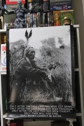 Efemera - İngilizce özlü sözlü Kızılderili posteri (Sinema afişi değil - lütfen açıklamayı okuyunuz) - kitantik - kitaLog