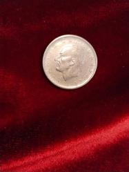 PARA PİRİNÇ METAL PARA 1956 YILI 25 KURUŞ  ÖZEL KORUMA KABINDA VE ZARFLI,ENDER VE KIYMETLİ 535